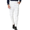 Lars Amadeus Men's Business Plaid Casual Slim Fit Checked Dress Trousers - 2 of 4