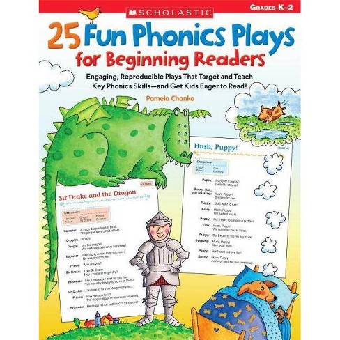25 Fun Phonics Plays for Beginning Readers - by  Pamela Chanko (Paperback) - image 1 of 1