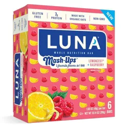 Luna Mash Ups Lemon Zest and Raspberry - 6ct