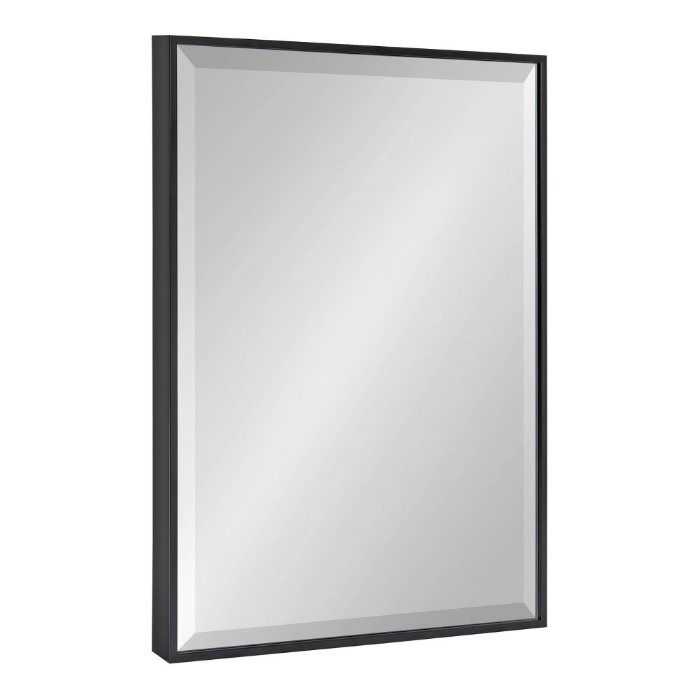 Photos - Wall Mirror 18.7" x 24.7" Rhodes Rectangle  Black - Kate & Laurel All Thing