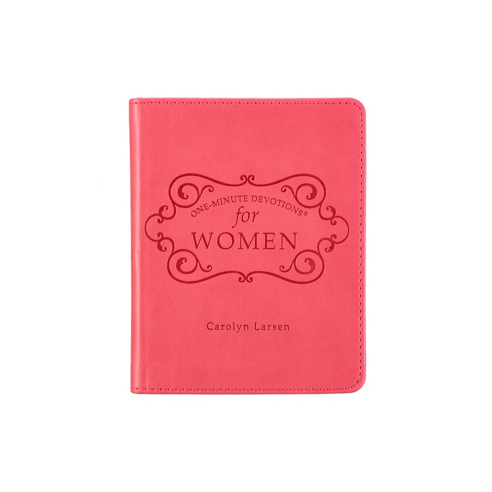 One-Minute Devotions(r) for Women - 2nd Edition by Carolyn Larsen (Leather Bound)
