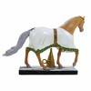 Trail Of Painted Ponies 7.25 In Spirit Of Christmas Past Elegant Mare Golden Bugle Figurines - image 3 of 3