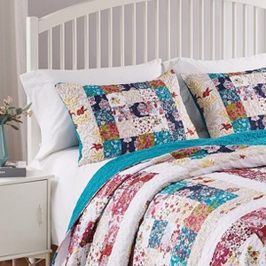 Greenland Home Fashions 2106BS Harmony Standard Shams, 20x26 Inches - 1 of 3