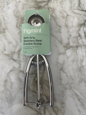 1.5Tbsp Stainless Steel Cookie Scoop Gray - Figmint™