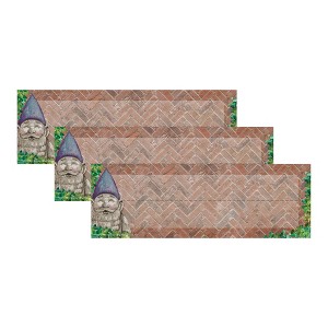 Eureka® Curiosity Garden Self-Adhesive Name Plate, 9-5/8" x 3-1/4", 36 Per Pack, 3 Packs - 1 of 4