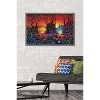 Trends International Danny Flynn - Red Jungle Framed Wall Poster Prints - 2 of 4