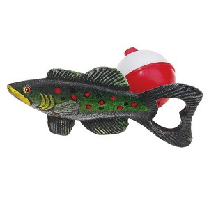 Design Toscano Trout Tales Cast Iron Bottle Opener - 1 of 3