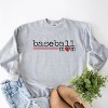 Simply Sage Market Women's Graphic Sweatshirt Baseball Mom Colorful - 3 of 4
