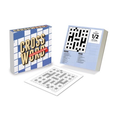 2022 Desktop Daily Calendar Crossword Puzzles - The Time Factory