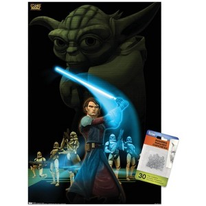 Trends International Star Wars: The Clone Wars - The Force Unframed Wall Poster Prints - 1 of 4