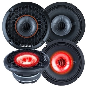 Memphis Audio 4 SRXP62WT SRX Pro Audio 6.5" Coaxial Speakers - 1 of 4