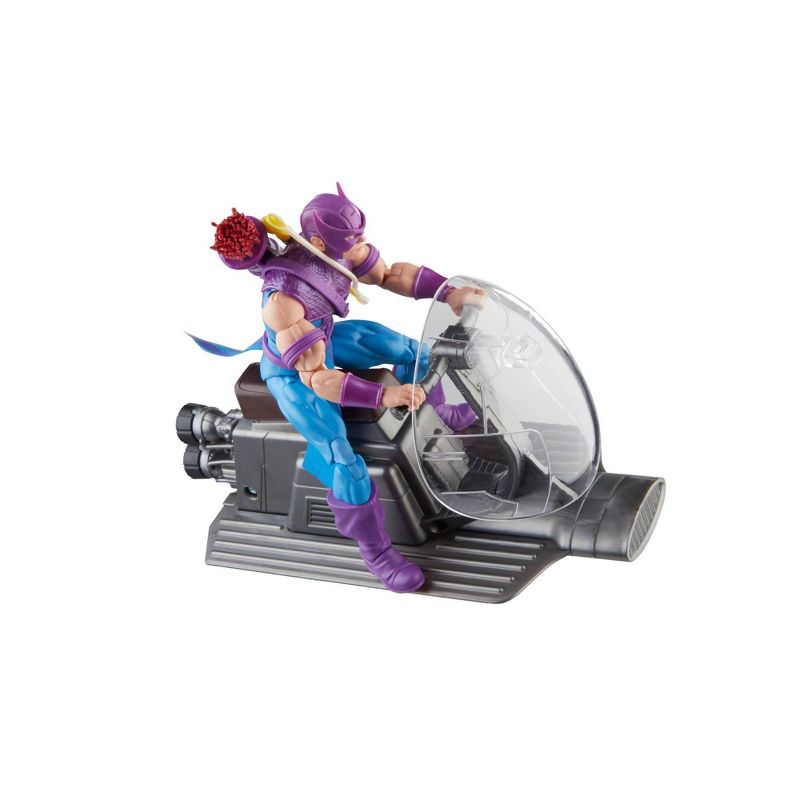 Marvel Avengers Legends Hawkeye Action Figure with Sky-Cycle Vehicle, 5 of 14