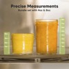 8pk Prep Baby Food Storage Containers, Leak-Proof, BPA Free Glass Baby Food Jars for Feeding - 3 of 4