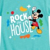 Girls' - Disney - Rock The House Fitted Short Sleeve Graphic T-Shirt - 2 of 4