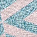 pink and aqua