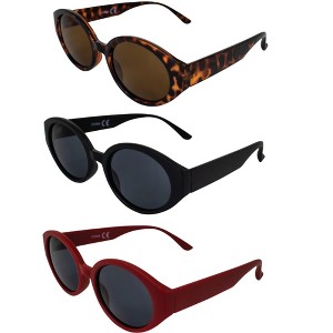 3 Pairs of AlterImage Jackie Glasses with Smoke, Smoke, Brown Lenses - 1 of 4