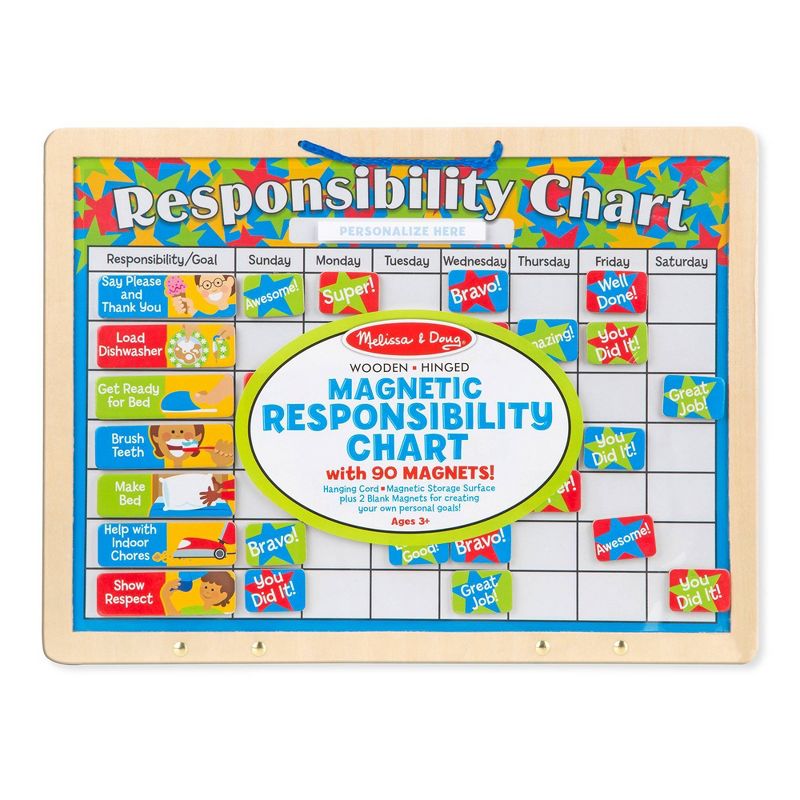 Melissa &#38; Doug Magnetic Responsibility Chart, 4 of 13