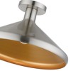 Livex Lighting Geneva 1 - Light Semi-Flush Mount in  Brushed Nickel - 4 of 4