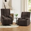 CAVINAS Power Lift Sofa Chair with USB Ports,Massage and Heat,Adjustable Single Sofa with Cup Holders,Recliner Couch for Elderly People - 3 of 4