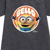 Girls' - Despicable Me Minions - Hello Bello Minion Graphic Short Sleeve Fleece Dress - 2 of 3