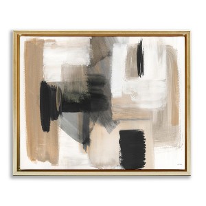 Stupell Industries Tan & Black Collage, 31" x 25" - 1 of 4