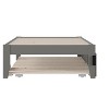 AFI Furnishings Colorado Twin Extra Long Bed with USB Turbo Charger and Twin Extra Long Trundle in Grey - 2 of 4