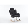 NicBex Teddy  Accent Chair with High Backrest,Modern Rocking Chairs with Pillow,Accent Armchair for Bedroom,Reading Room - 2 of 4
