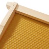 Honey Keeper 10-Pack Unassembled Beehive Frames with Natural Beeswax Foundations for Beekeeping, Medium Super - 6-1/4-inch - 3 of 4