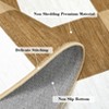 Area Rug, Home Decor Classic Plaid Modern Rug - Non Slip Washable Thin Versatile Carpet for Living Room Bedroom Entryway Office Dining Room Hallway - 2 of 4