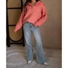 Women's Marlo Knit Quarter Button-up Sweater - Her Entire Name Says Grace - 4 of 4