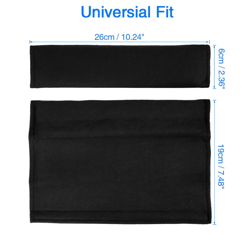 Unique Bargains Universal Shoulder Strap for Car Truck Polyester Sponge Seat Belt Covers, 2 of 6