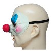 Ghoulish Adult Happy Clown Domino-style Costume Mask - 13 in. - White - 2 of 3