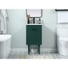 Elegant Lighting 18 inch single bathroom vanity in green - 2 of 4