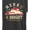 Women's - Yellowstone - Merry And Bright Short Sleeve Graphic T-Shirt - 2 of 4