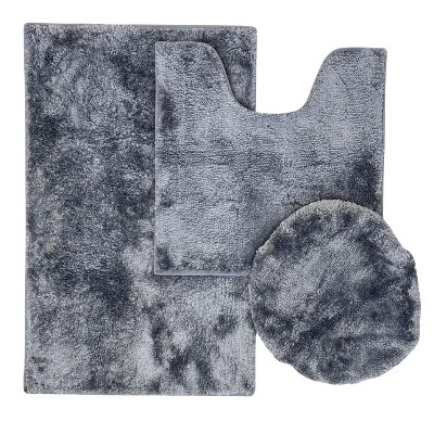3-Piece Bath Lid and Contour Set with Mat, Non-Slip Backing