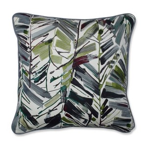 Chillin Out Evening Sky Mini Square Throw Pillow Green - Pillow Perfect