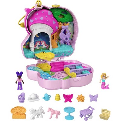 Polly Pocket Unicorn Forest Compact Playset