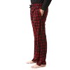 #followme Ultra Soft Fleece Men's Plaid Pajama Pants with Pockets - 2 of 3