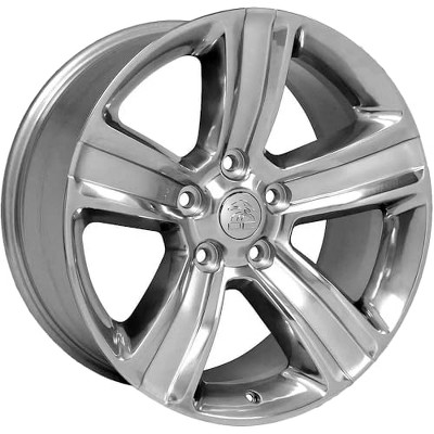 OE Wheels LLC DG65-20090-5550-19PS Polished Wheel with Painted Inlay (20 x 9. inches /5 x 139 mm, 19 mm Offset)