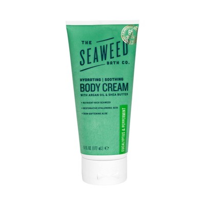 The Seaweed Bath Co. Hydrating Soothing Body Cream - Eucalyptus & Peppermint - 6 fl oz