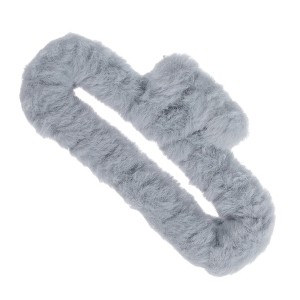 Unique Bargains Women's Classic Plush Hair Clip 5.51"x2.76"x2.36" 1 Pc - 1 of 3