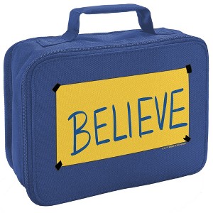 Ted Lasso Believe Sign Insulated Soft Sided Lunch Box - 1 of 4