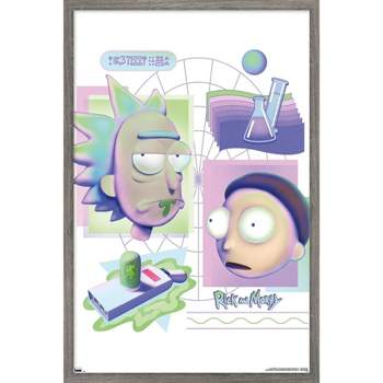 Trends International Rick And Morty - Chemistry Unframed Wall Poster ...