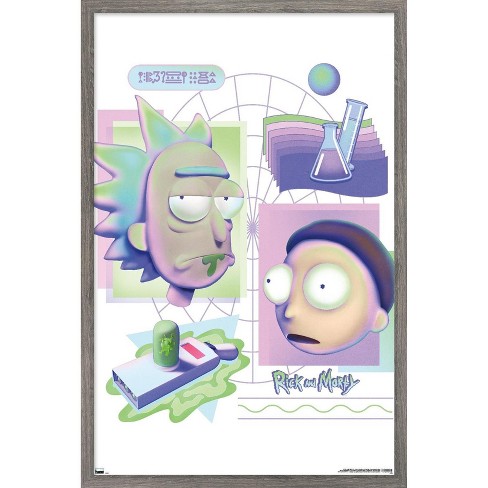 Trends International Rick and Morty - Chemistry Framed Wall Poster Prints - image 1 of 4