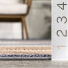 Nuloom Oaklyn Abstract 4x6 Indoor/Outdoor Area Rug for Living Room Patio Deck Front Porch Kitchen, Beige/Blue - 3 of 4