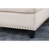 NicBex Couches for Living Room 98" Left Hand Facing Sofa Couches Modern Comfy Upholstered Sofa with Chaise and Storage Ottoma - 2 of 4
