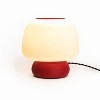 10" Mushroom Modern Classic Plant-Based PLA 3D Printed Dimmable LED Table Lamp - JONATHAN Y - 3 of 4