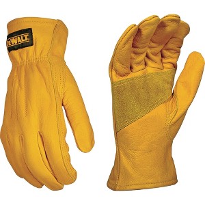 DeWalt Premium Grade Leather All-Purpose Driver Glove, Large - 1 of 3