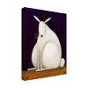 Trademark Fine Art -Daniel Patrick Kessler 'Bunny' Canvas Art - 4 of 4