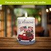 Briarwood Lane Summer Flameless Candle 6x3 Stars and Stripes Truck Flameless Candle with Timer for Summer - 3 of 4